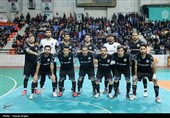 دیدار تیم های فوتسال آرمان زنجان و فولاد آلیاژی یزد
