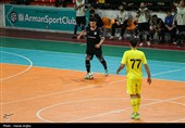 دیدار تیم های فوتسال آرمان زنجان و فولاد آلیاژی یزد