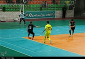 دیدار تیم های فوتسال آرمان زنجان و فولاد آلیاژی یزد