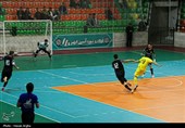 دیدار تیم های فوتسال آرمان زنجان و فولاد آلیاژی یزد