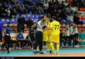 دیدار تیم های فوتسال آرمان زنجان و فولاد آلیاژی یزد