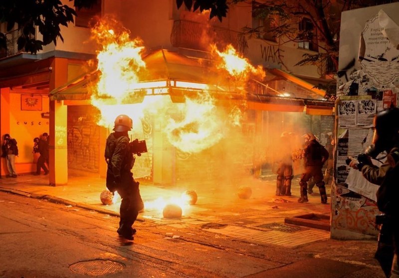 Clashes Break Out in Athens after March to Mark 2008 Student Killing by Police