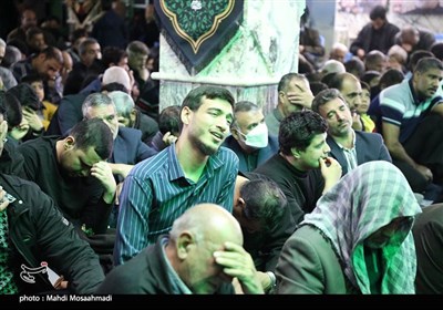 آخرین شب عزاداری شهادت حضرت زهرا(س) در بیت‌الزهرای حاج قاسم