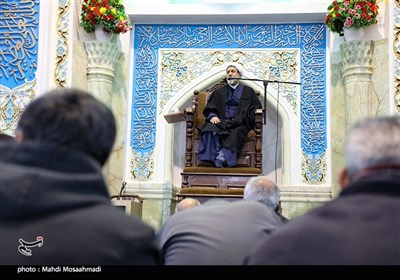 آخرین شب عزاداری شهادت حضرت زهرا(س) در بیت‌الزهرای حاج قاسم