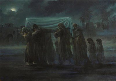 شب شهادت حضرت فاطمه(س) در کنار بقیع