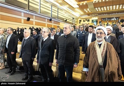 حضور مسعود پزشکیان رئیس‌جمهور در آیین بزرگداشت چهلمین سالگرد تأسیس شورای‌عالی انقلاب فرهنگی