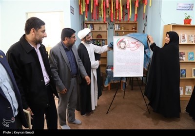 افتتاح کتابخانه عمومی روستایی در تنگستان