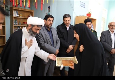 افتتاح کتابخانه عمومی روستایی در تنگستان