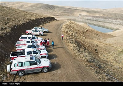 دوره آموزش رانندگی در شرایط سخت جمعیت هلال احمر