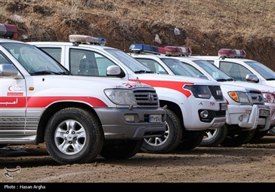 دوره آموزش رانندگی در شرایط سخت جمعیت هلال احمر