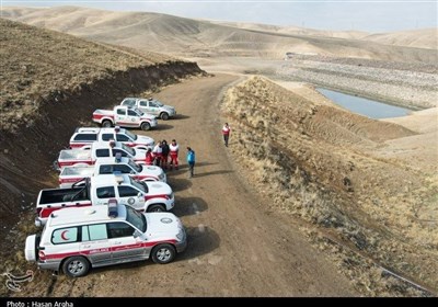 زنجان| دوره آموزش رانندگی در شرایط سخت جمعیت هلال‌احمر