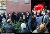 تشییع پیکر مهدی علیرضایی