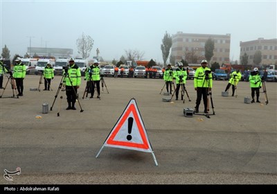 مراسم افتتاحیه و رزمایش طرح زمستانی درهمدان