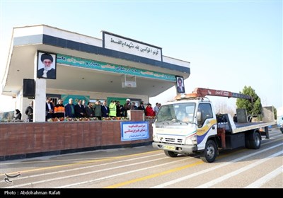 مراسم افتتاحیه و رزمایش طرح زمستانی درهمدان