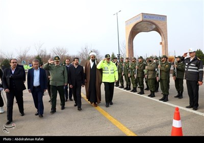 مراسم افتتاحیه و رزمایش طرح زمستانی درهمدان