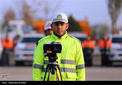 مراسم افتتاحیه و رزمایش طرح زمستانی درهمدان