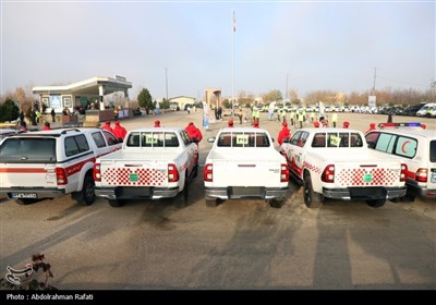 مراسم افتتاحیه و رزمایش طرح زمستانی درهمدان