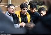 تشییع پیکر مهدی علیرضایی خبرنگار اجتماعی تسنیم