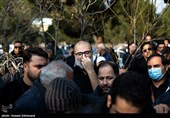 تشییع پیکر مهدی علیرضایی خبرنگار اجتماعی تسنیم