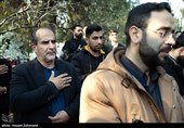 تشییع پیکر مهدی علیرضایی خبرنگار اجتماعی تسنیم