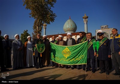 تجدید میثاق مسئولان استان فارس، با شهید محراب