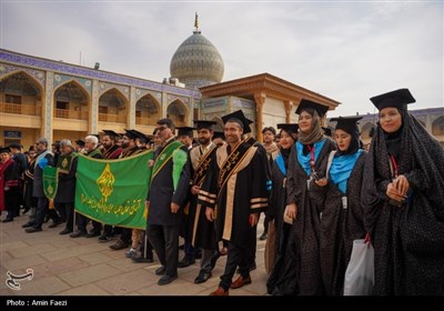 حرم شاهچراغ میزبان نکوداشت دانش‌آموختگان بین‌المللی دانشگاه‌های کشور