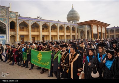 حرم شاهچراغ میزبان نکوداشت دانش‌آموختگان بین‌المللی دانشگاه‌های کشور