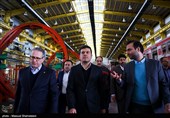 مراسم آغاز تولید انبوه قطار ملی مترو