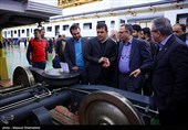 مراسم آغاز تولید انبوه قطار ملی مترو
