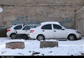 بارش برف در اردبیل و زنجان