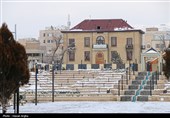 بارش برف در اردبیل و زنجان