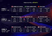 Iran’s Fixtures at 2025 VNL Revealed