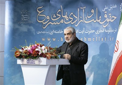 کدخدایی: رهبر معظم انقلاب ضامن حقوق ملت و آزادی‌های مردم بوده و هستند