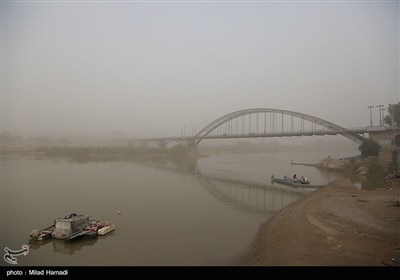 گردو غبار مهمان دوباره اهواز