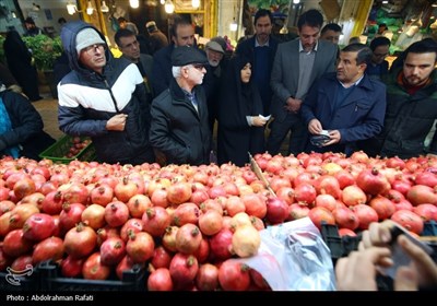 گشت مشترک سازمان تعزیرات حکومتی همدان در آستانه شب یلدا