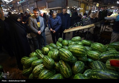 گشت مشترک سازمان تعزیرات حکومتی همدان در آستانه شب یلدا