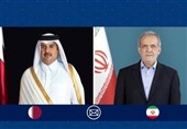 پیام پزشکیان به امیر قطر: بر ارتقای روابط مصمم هستیم