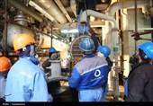 تعمیرات اساسی در پتروشیمی خراسان در دمای منفی 10 درجه