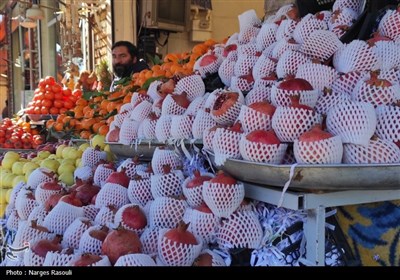 بازار داغ زنجان در آستانه شب یلدا