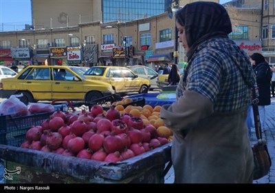 بازار داغ زنجان در آستانه شب یلدا