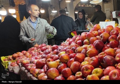 بازار داغ زنجان در آستانه شب یلدا