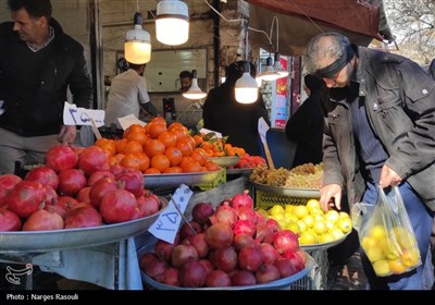 بازار داغ زنجان در آستانه شب یلدا