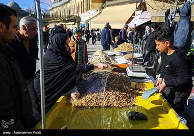 باز شب یلدا در همدان