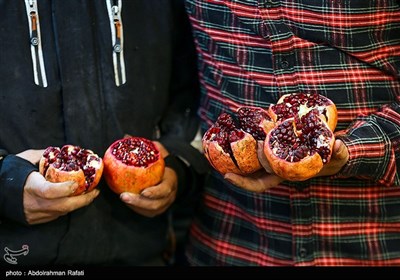 باز شب یلدا در همدان