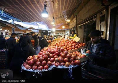 باز شب یلدا در همدان