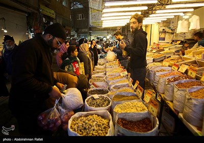 باز شب یلدا در همدان