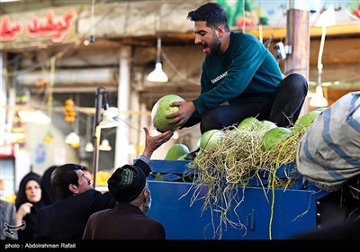 باز شب یلدا در همدان