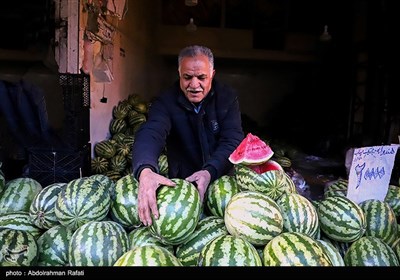 باز شب یلدا در همدان