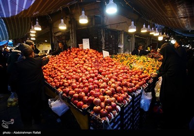 باز شب یلدا در همدان