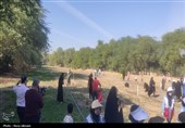  برگزاری پویش درختکاری در سایه مادر در بوشهر
